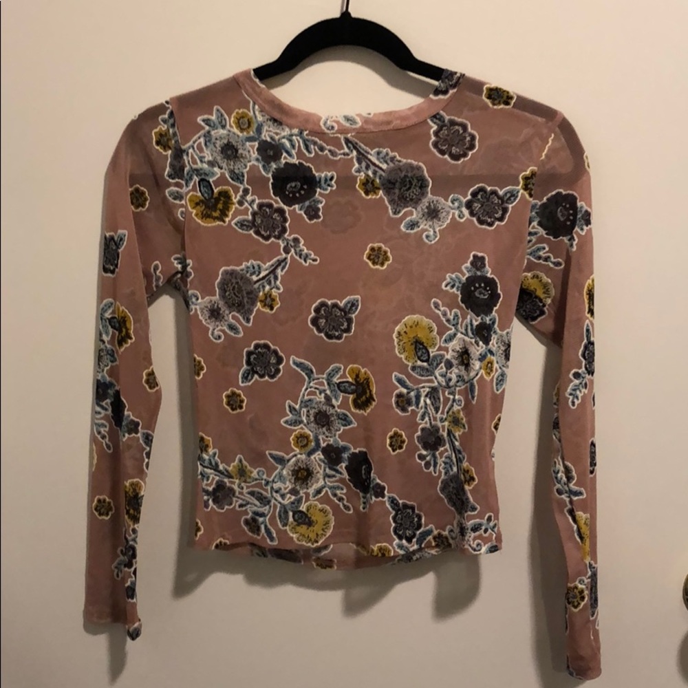 Vintage Ginger G mesh long sleeve